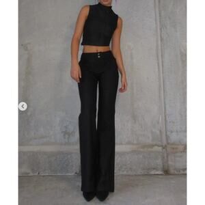 NakedVice Gwen Pants Black Size Medium Mid rise